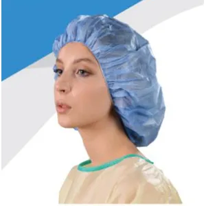 Disposable PPE caps bouffant cap clip cap hairnet with elastic